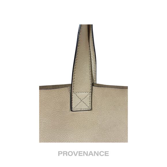 🔴 Gucci GG Vintage Logo Tote Bag - Off-White Leather - Picture 7 of 16